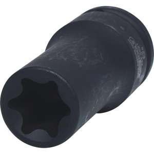 KS TOOLS - 455.0081 Douille à chocs Torx E 3/4 '', profonde, E28 - EAN 4042146400494 HEAVY VEHICLES - Product Image 1