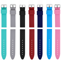 Bracelets de montre en silicone colorés SHX de 18 mm, 20 mm, 22 mm, 24 mm avec boucle ardillon pour montres connectées de luxe – Fournisseur d'usine chinois