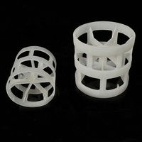 95 ° Anneau Pall en CPVC résistant aux hautes températures 25mm 38mm 50mm 76mm pour épurateur de gaz industriel