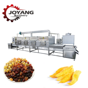 Machine industrielle automatique de cuisson, séchage et stérilisation de noix croustillantes par micro-ondes en acier inoxydable pour amandes, noix de cajou, noix et châtaignes - Product Image 1