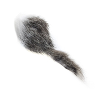 Souris interactive d'entraînement en fausse fourrure, jouet amusant pour chat, souris miniature en fourrure de lapin, jouet en peluche