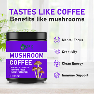 Hot Sale Mushroom Coffee Powder Support <b>Supplement</b> Mushroom Improves Focus Alertness Calories Exclusive Elevated Clean Coffee - Product Image 4