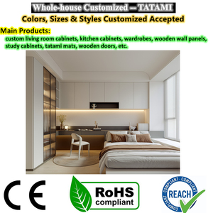 Letto Tatami Moderno di Lusso su Misura per Tutta la Casa, <span class=keywords><strong>Soluzioni</strong></span> Commerciali <span class=keywords><strong>Salvaspazio</strong></span> con Dimensioni Regolabili - Product Image 2