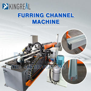 KINGREAL Leichtstahl-Profiliermaschine Schienenprofiliermaschine Deckenprofil Gipskarton-Metall-Trockenbau C-U-Kanal - Product Image 2