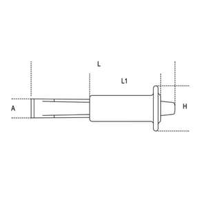BETA - 000350016 Ciseaux plats à nervures avec protège-mains (multi-pack) - EAN 8014230020303 HAMMERS AND CHISELS CHISELS - Product Image 2
