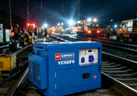 Générateur diesel silencieux 5000W, démarrage électrique portable, refroidissement par air, groupe électrogène de secours domestique, AVR, grand réservoir de carburant de 15L, 230V 50/60Hz