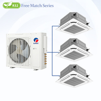 Climatiseurs Centraux Muraux Multi-Zones à Inverter DC 18000 24000 36000 48000 BTU avec Pompe à Chaleur Économe en Énergie et Moteur R-32