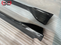 Kit de carrosserie de becquet de jupe latérale en Fiber de carbone sèche Style AD V1 pour Toyota Gr Supra A90 A91 Mk5 accessoires de voiture