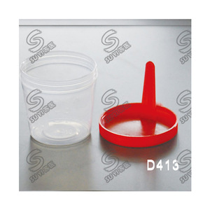 ถ้วยพลาสติกใส่ตัวอย่าง Suyi ขนาด 40 มล. ฝาแบบ Snap รุ่น D413 สำหรับเก็บตัวอย่างอุจจาระ - Product Image 4