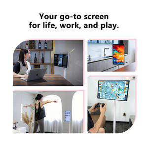 Portable TV Fitness jeu vidéo Android écran tactile tablette 27 32 pouces Mobile <span class=keywords><strong>Smart</strong></span> 21.5 rotation Pc debout au sol - Product Image 6