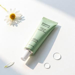Crema Calmante de Flor de Matricaria BAMSAE 50ml, Cuidado Nocturno, Humectante Suavizante para Piel Sensible - Product Image 1