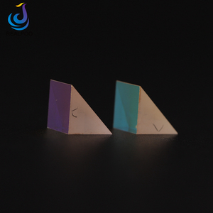 <strong>Optical</strong> <strong>Glass</strong> <strong>Right</strong> <strong>Angle</strong> <strong>Prism</strong> 45 Degree <strong>Angle</strong> 54x54x54mm With Anti-reflection Coating