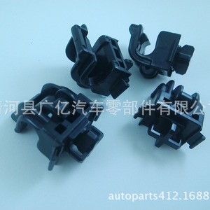 คลิปยึดแกนรองรับฝากระโปรง 90602S84A01 สีขาว PP สำหรับเปลี่ยนซ่อมฝากระโปรงเครื่องยนต์ - Product Image 4