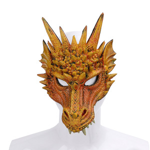 Máscara <span class=keywords><strong>de</strong></span> Dragón 3D DAMAI, Disfraz <span class=keywords><strong>de</strong></span> Fiesta <span class=keywords><strong>de</strong></span> Halloween, Cosplay, Máscara <span class=keywords><strong>de</strong></span> Cabeza <span class=keywords><strong>de</strong></span> Dragón para Adultos, Hombres, Máscaras <span class=keywords><strong>de</strong></span> Animales Espeluznantes <span class=keywords><strong>de</strong></span> Media Cara - Product Image 4