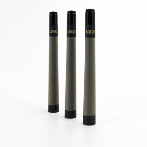 Christmas Gift Red Label Custom Black Ceramic Tip Pre-made <b>Rolled</b> Cones Cigarette Tobacco Smoking <b>Rolled</b> Cones with Plastic Tube - Product Image 5