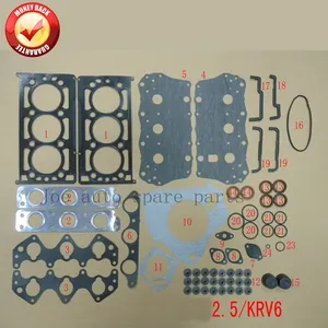 Juego completo de juntas de motor K5 KV6 KRV6 para <span class=keywords><strong>Kia</strong></span> <span class=keywords><strong>Carnival</strong></span> V6 2.5L 2497CC <span class=keywords><strong>1998</strong></span>- 0K558-10-270B 50240600 - Product Image 1