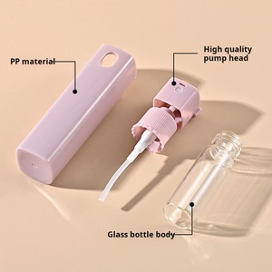 Flacon pulvérisateur atomiseur <span class=keywords><strong>vide</strong></span> de 10 ml, type <span class=keywords><strong>pompe</strong></span>, rechargeable, format mini poche, couleur macaron, <span class=keywords><strong>pour</strong></span> échantillons, parfum, tonique, spray répulsif - Product Image 4