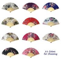 Éventail à main en soie pour mariage, Abanicos De Mano en gros, éventails à main sublimés pour la danse du ventre, éventails Kpop, vêtements, éventail à main en bambou