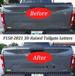 Inserciones de Plástico para la Parte Trasera de Camionetas, Letras con Ranura, Adhesivo Modificado para Etiquetado, Accesorios para Rapto F-150 - Product Image 3