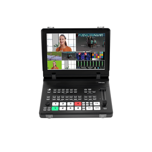 Commutateur vidéo multi-format 5CH, commutateur vidéo de diffusion pour HDM I SDI, mélangeur vidéo avec écran 10,1 pouces - Product Image 2