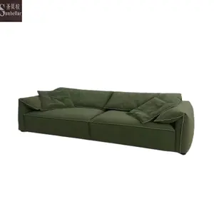 โซฟาห้องนั่งเล่นดีไซน์เรียบง่าย,ผ้าหุ้มโซฟาแบบแบ่งส่วนโซฟาขนาดใหญ่ล็อบบี้โรงแรมเฟอร์นิเจอร์บ้านวิลล่า - Product Image 1