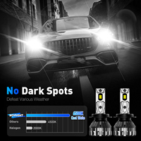 Novsight 12V 360 H11 Auto lámpara Canbus Luz H15 automotriz faro Focos Luces Super Light Kit coche Led faro bombilla H7 Led H4