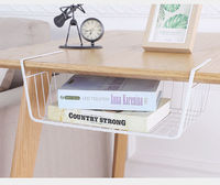 Armoire de rangement de cuisine avec panier suspendu pour le stockage des aliments pour vêtements pour l'utilisation de la table de garde-robe d'artefact de dortoir