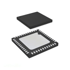 ตัวแทนจำหน่ายอย่างเป็นทางการ ชิ้นส่วนอิเล็กทรอนิกส์ Power Management (PMIC) 48 VFQFN Exposed Pad L6206QTR - Product Image 1
