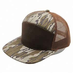 หมวกแก๊ป Richardson 168 ทรง Flat Bill ตาข่ายแบบ Trucker ลายพราง คุณภาพสูง ขายส่ง 7 แผง ปรับขนาดได้ - Product Image 5