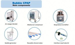 Nuevo CPAP de Burbujas para Bebés con Compresor de Aire, <span class=keywords><strong>Humidificador</strong></span> Respiratorio, Generador de Burbujas, Equipo <span class=keywords><strong>Nasal</strong></span> - Product Image 6