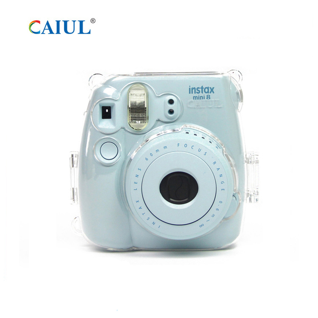 Fujifilm Instax Mini 8/9 Camera Clear Plastic Protective Case Crystal Shell Made of Durable Silicone