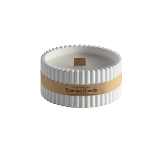<span class=keywords><strong>Bougie</strong></span> votive en cire de soja artisanale en céramique, anti-moustiques, aromathérapie, durée de combustion de 60 heures - Cadeau de Noël, d'anniversaire, <span class=keywords><strong>pour</strong></span> la maison - Product Image 5