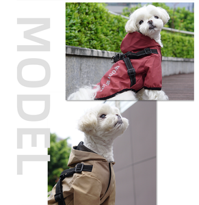 ชุดเสื้อกั๊กสุนัขผ้าโพลีเอสเตอร์สะท้อนแสงทันสมัยทันสมัยเสื้อโค้ทสำหรับฤดูใบไม้ผลิ - Product Image 5