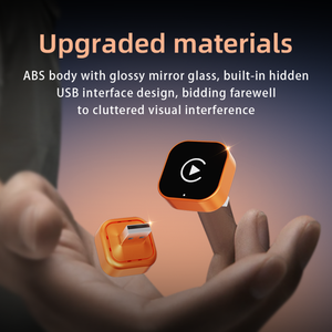 2 in 1 dönüştürücü kutusu kablosuz Carplay <span class=keywords><strong>Android</strong></span> oto Dongle USB turuncu Carplay adaptörü araba için - Product Image 3