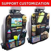 Tas Penyimpanan Organizer Kursi Mobil Multifungsi Oxford Berkualitas Tinggi Murah Tahan Air Multi-Kantong Layar Sentuh Tablet