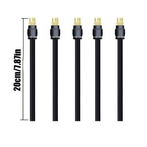 Kit de Boquillas de Riego por Goteo de Cobre Ajustables 360 Grados, Conexión Rápida, Negro, 20cm, Sistema de Riego para Jardín - Product Image 1