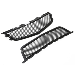 Grille avant supérieure et inférieure pour Cadillac CTS-V CTSV 2008-2014 - Peinte en noir - Product Image 3