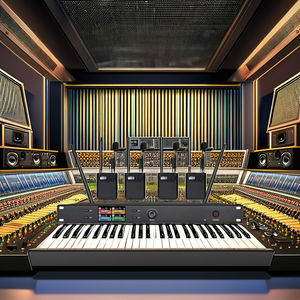 Sistema de conferencia inalámbrico de actuación <span class=keywords><strong>en</strong></span> escenario profesional portátil Facebook Live Stream Lavalier <span class=keywords><strong>FM</strong></span> micrófono de escritorio - Product Image 2