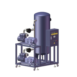 Double pompe à palettes rotatives sans huile avec réservoir de stockage Unité de vide Sans huile et propre Refroidissement par air à haute efficacité Compact Léger - Product Image 1