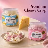 Kaassnack met eiwitpoeder, gefermenteerde melk en fruitpuree