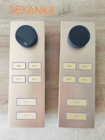 Système d'automatisation intelligent KNX SEXANKA ZF-KK-03GT-A en aluminium, interrupteurs muraux personnalisables pour la température