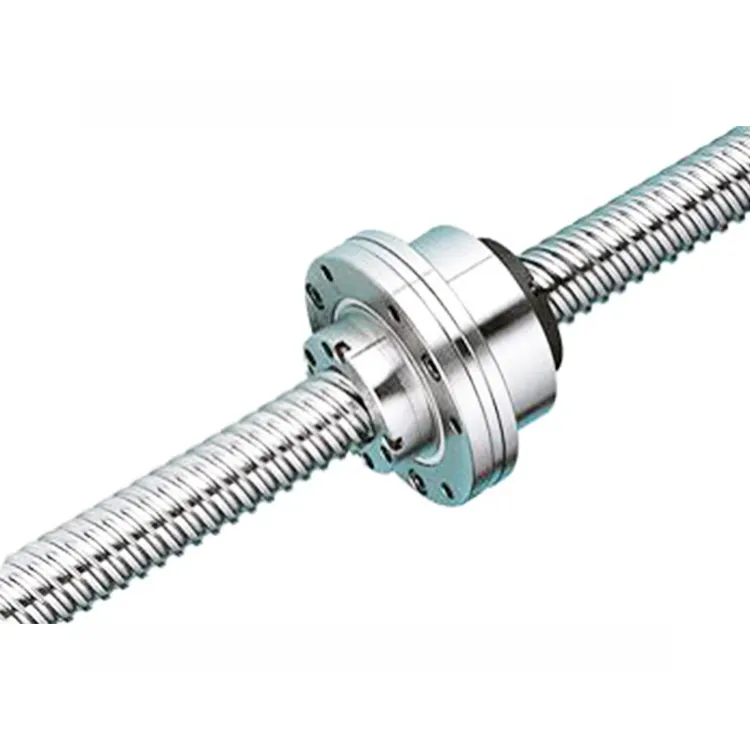 Parafuso de chumbo auto-reversível de alta eficiência de transmissão e porca de aço inoxidável parafuso de esfera cnc