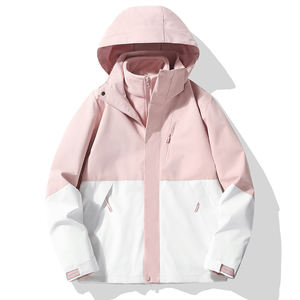 Chaqueta cortavientos de invierno para hombre, estilo inspirado en el aire libre, con capucha y cremallera, cálida, cortavientos, diseño sólido, talla grande, 2025 - Product Image 5