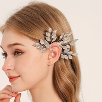 Nouvelles boucles d'oreilles vintage de style chinois, faites à la main, avec perles et strass en forme de fleur, luxueusement conçues, polyvalentes