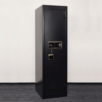 Caja Fuerte para 8 Armas Largas de Acceso Rápido para Seguridad en el Hogar, Gabinete para Armas Largas con Cerradura Electrónica Digital y Bolsas para Pistolas y Pernos de Montaje