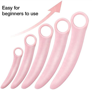 Juego de Dilatadores Vaginales de Silicona con Tamaños que Aumentan Gradualmente - Product Image 1