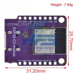 Wemos D1มินิ ESP8266 32 C3 3-MINI-1-N4อนุกรม WIFI + บลูทูธ CH340G บอร์ดพัฒนา8684สำหรับ - Product Image 2
