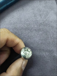 Venta al por mayor óxido negro métrico M3 M4 M5 M6 M8 cabeza de cúpula Torx ranura A2 A4 acero inoxidable 304 316 tornillo de tapa plana - Product Image 4
