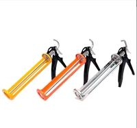 Pistola de Calafateo Profesional Manual de Acero Inoxidable con Mango en D, Herramienta de 300 ml para Sellado de Silicona con Servicio Personalizado