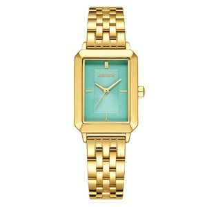 2025 New Trend Rectangle <b>Women's</b> <b>Watch</b> Customize Dial 316L Stainless Steel Wristwatch Japense Movement Quartz <b>Watch</b> - Product Image 5